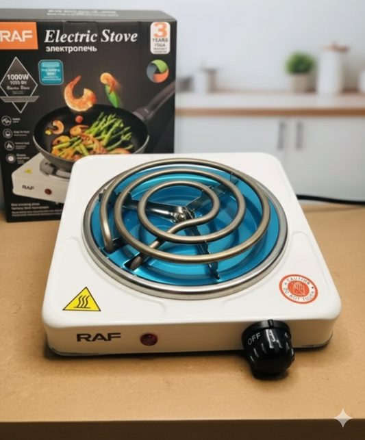 RAF Electric Stove 1000W | Gas Ka Best Alternative – Single Burner