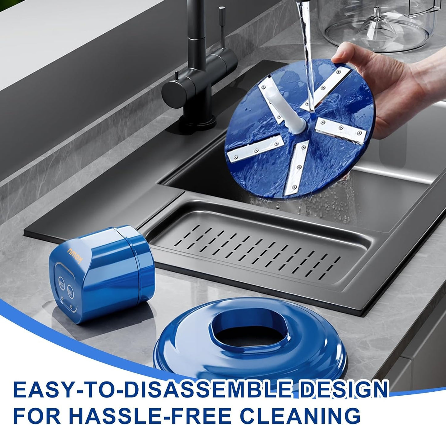 Rechargeable Electric Fruit & Garlic Peeler Machine