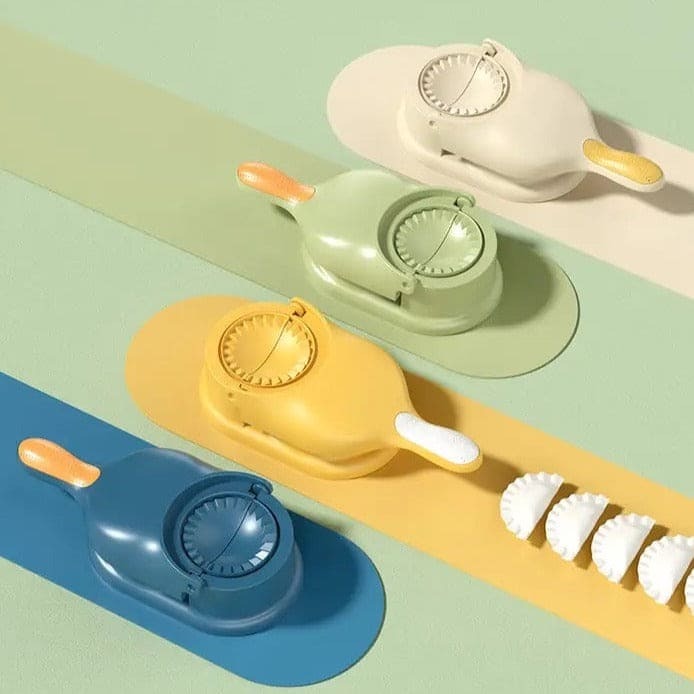 2-in-1 Manual Dumpling Maker & Dough Press Tool